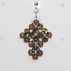 Pierces - Silver brass - Earrings Ciara - Pierces - Silver brass - Laiton argenté